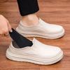 Men's Chef Shoes Anti Slip Oil Resistant Dirt Work Shoes Quick Drying Thick Soled Rain Shoe Large Size Breath Clogs Zapatillas