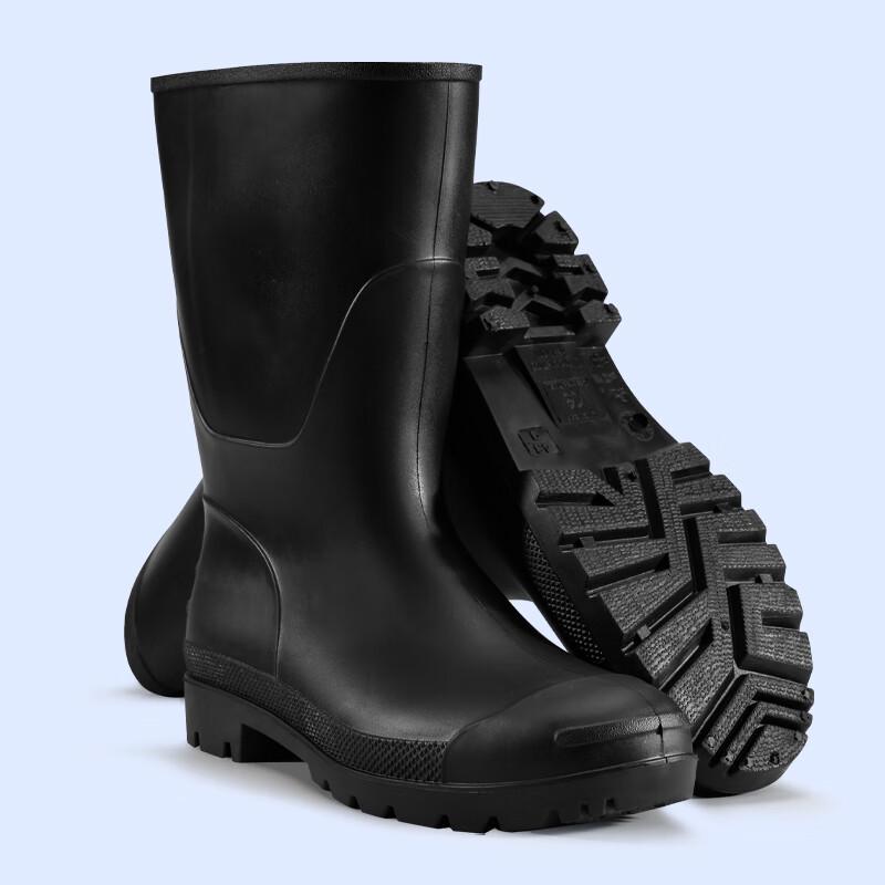 Men's High-Top Waterproof Rain Boots