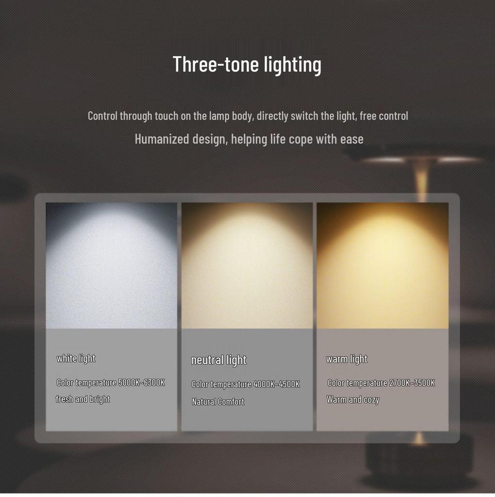 *LED Touch Desk Lamp with USB Charging - High-End Table & Bedside Night Light*