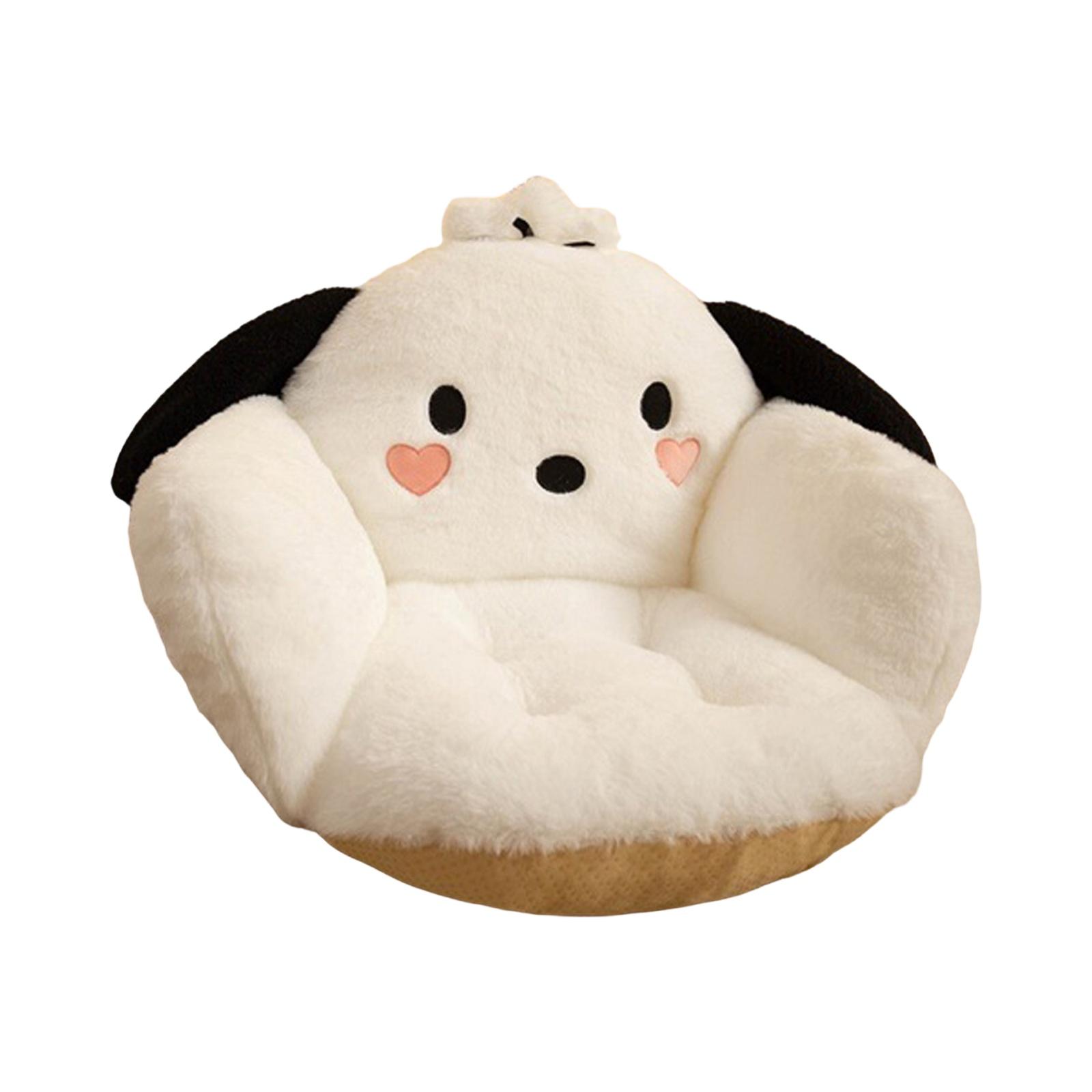 

Cute Plush Chair Cushion Lazy Sofa Backrest Integrated One Size хаки