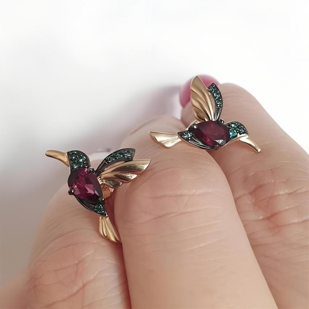 Cercei lungi, pandantiv cu pasăre, ciucuri, cercei cu pandantiv de cristal, bijuterii pentru doamne