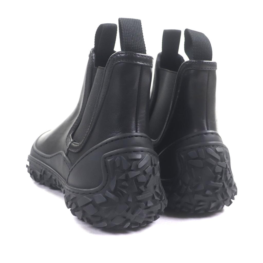 Excellent DIOR Short Boots B28 Black Leather Mens 41 Used