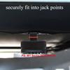 For Tesla Model 3/S/X Y Rubber Jack Pad Tool Chassis Jack Car Styling Accessories 4PCS Auto Black Jack Lift Point Pad Adapter