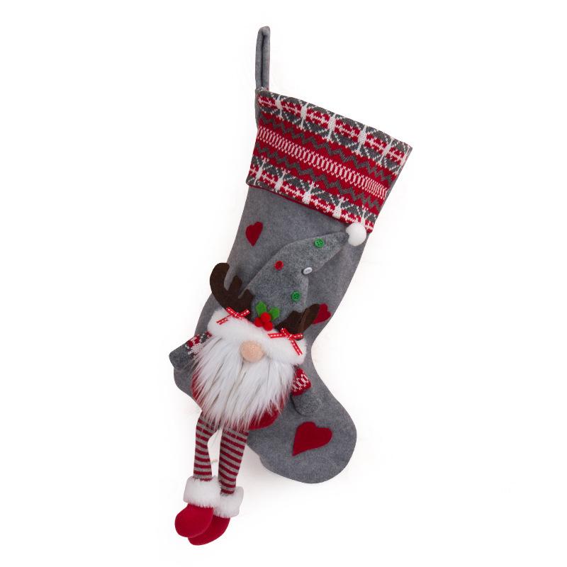 Faceless Old Man Long-Leg Christmas Stocking Ornament