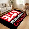 Yoshi-muras Exhaust Floor Mat Soft Thickened Absorbent Non-Slip Bedroom Living Room Door Mat Home Decor Flannel Rugs