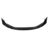 3PCS Front Bumper Lip Spoiler High Toughness V Style Front Lip Body Kit for M3 G80 M4 G82 G83 2021 To 2024 Glossy Black