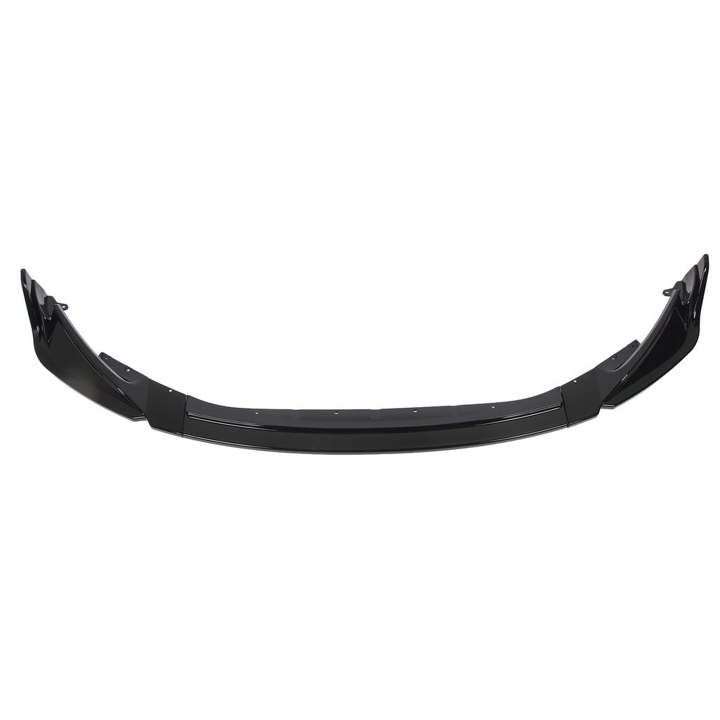 3PCS Front Bumper Lip Spoiler High Toughness V Style Front Lip Body Kit for M3 G80 M4 G82 G83 2021 To 2024 Glossy Black