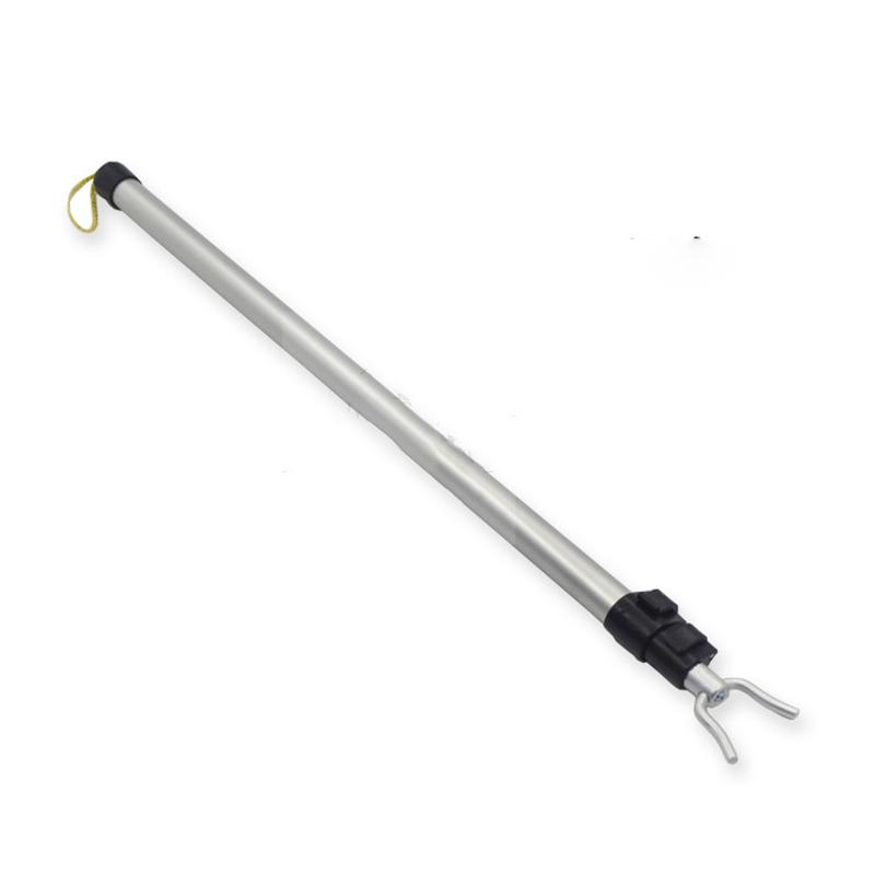 

Clothes Rail Reach Pole Closet Hook Retractable Sticks Telescopic Clothing Store сірий