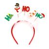 Sparkle Christmas Headband for Womens Girls Daily Wearing Photo Props Party Fancy Dress Cosplay Hair Accessories