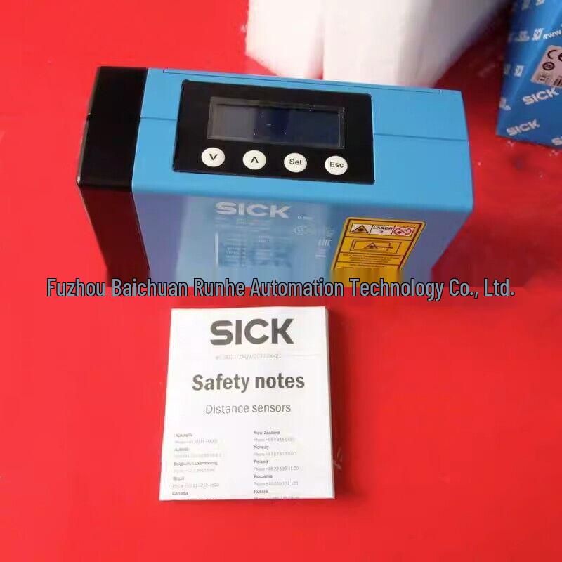 SICK DME5000-113 Distance Sensor, Model 1025248, with Metal Housing - Brand New, In Stock Inquiry