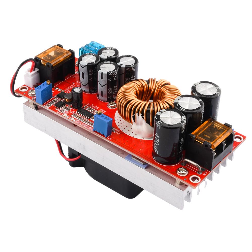 

DC 1800W 40A 1500W 30A 1200W 20A Voltage Step Up Converter Boost Power Supply Module 10-60V To 12-90V Adjustable Voltage Charger