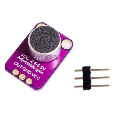 GY-MAX4466 Moduł wzmacniacza mikrofonu elektretowego MAX4466 Regulowane wzmocnienie dla Arduino