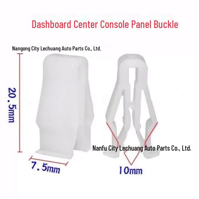 Yadea M6T5 E6 Ouyi Electric Scooter Front Fork Guard Panel & Backrest Clip Accessories - White