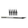 Cutter Blade Cutter Non-slip Handle Arts Craft Cutting Tool Wood Paper 10 Blades Carving Pen Machine Graver Tools