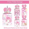 ARHAVI 12pcs My Melody Party Favor Gift Boxes, My Melody and Kuromi Birthday Party Supplies for Kids Party Decorations