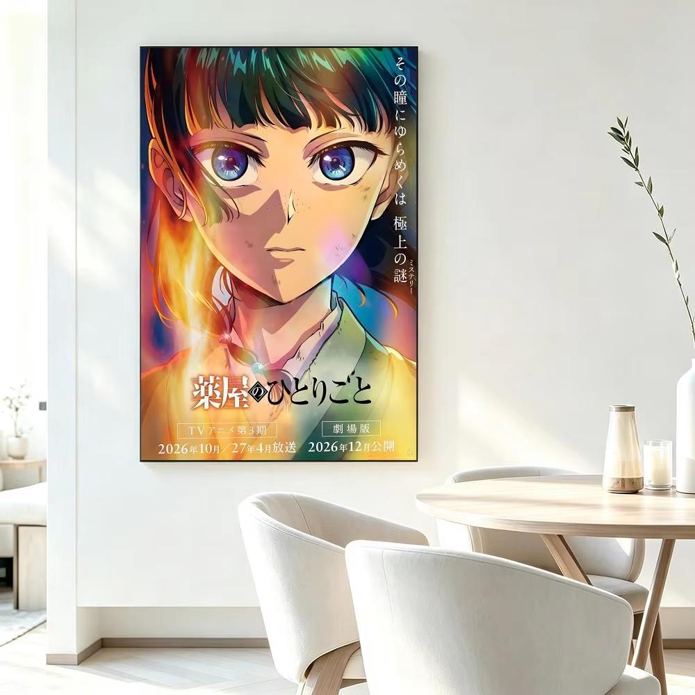Anime The Apothecary Diaries Diamond Painting HD Printing Fresh Elegant Style Wall Art Home Decor for Living Room Bedroom Gift