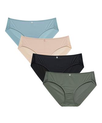 Wondeobeula [4Pack] Daily Hem Panties