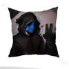 E-Eyeless Jack  Pillow Case Sofa Living Room Bedroom Headboard Backrest Cushion Square Cushion Nap Time