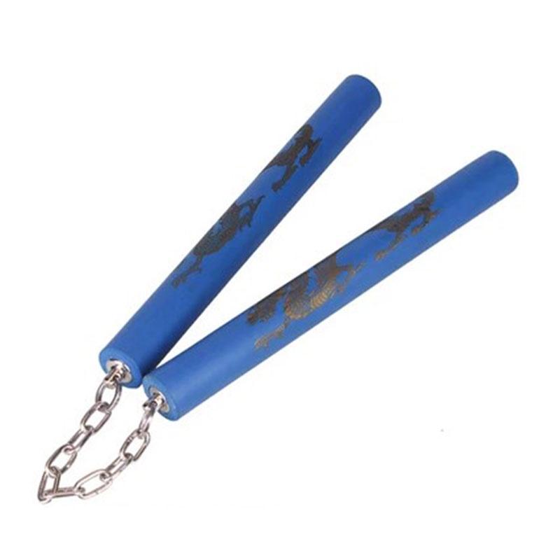 Foam Martial Nunchuck Stick Kid Adult Practice Karate Weapon Toy Fitness Tool