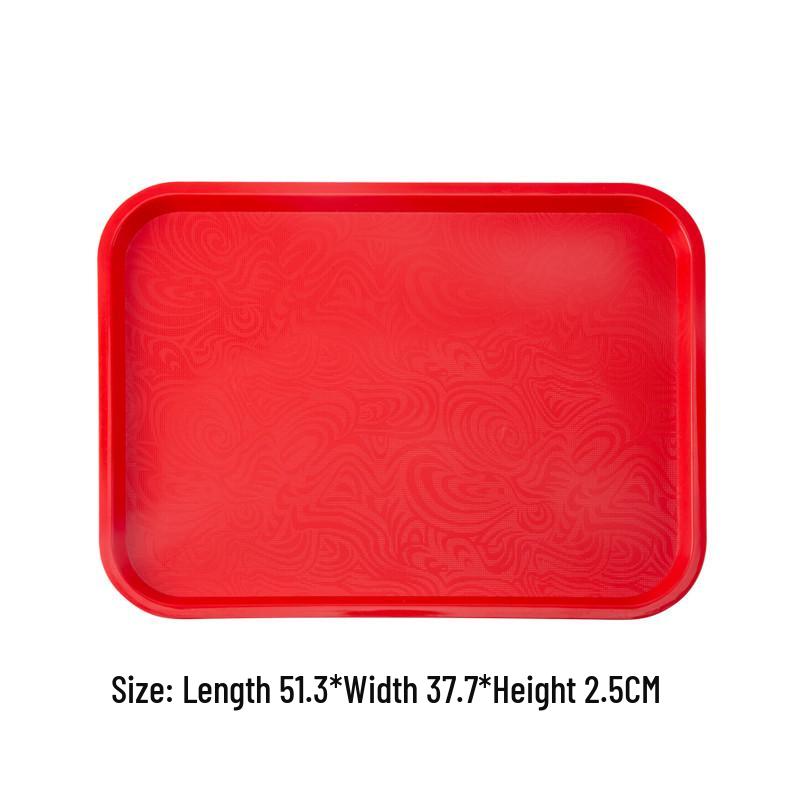 Festive Red Housewarming Candy & Snack Tray for Living Room