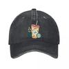 Minimal Cold Brew Cup Icon Washed Baseball Cap Outdoor For Womens Unisex FeUnisex Dad Hat