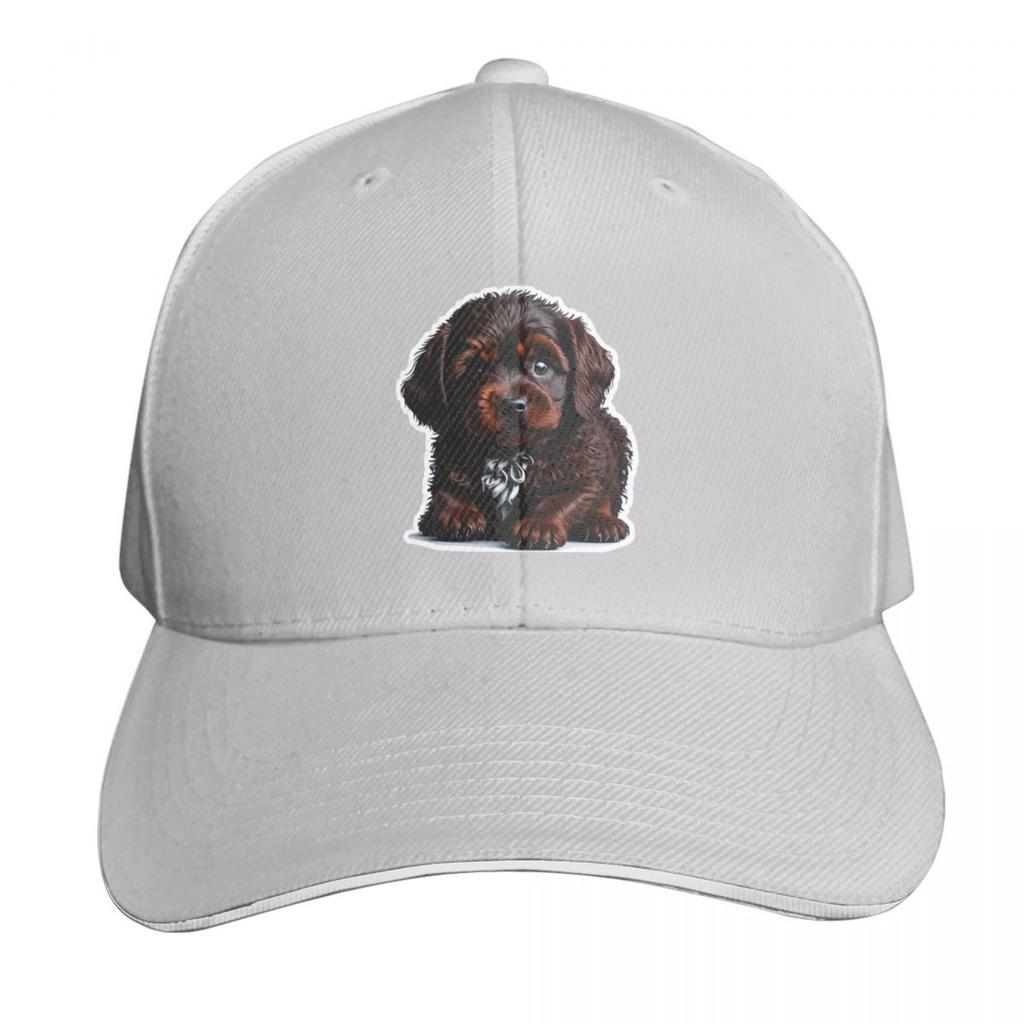 Cute Chocolate Cavoodle Puppy Baseball Cap sun hat Kids Hat Thermal Visor Hat Baseball Cap Unisex Womens