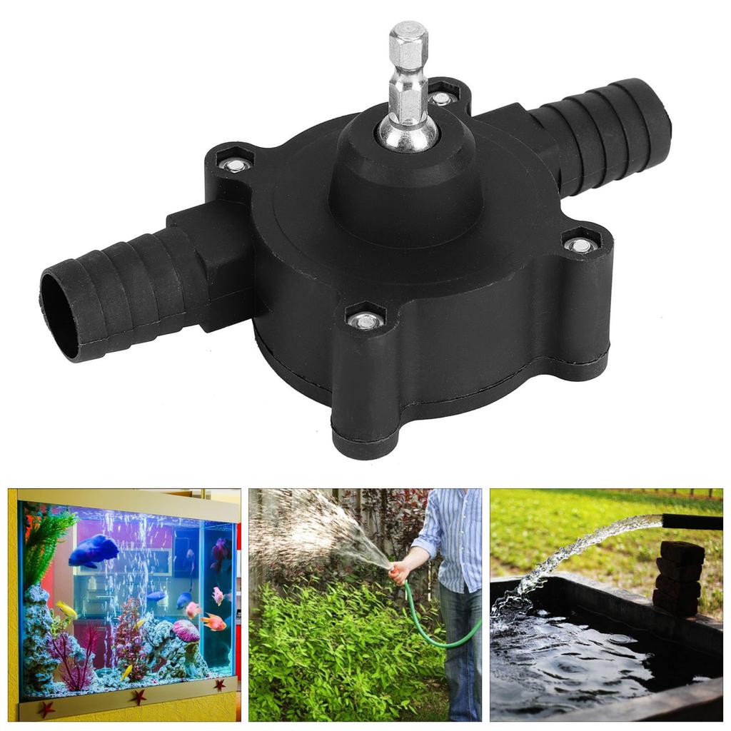 Mini Pompă de Apă Autoamorsantă Pompe pentru Mașină de Găurit Electric pentru Transfer Lichid Ulei Unelte de Grădină