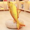 Peluche Koi Poisson en Peluche Doux Poupée Poisson Douce Oreiller Koi Doux Coussin Poisson Rouge Pour Chat Enfants Cadeau Jouet