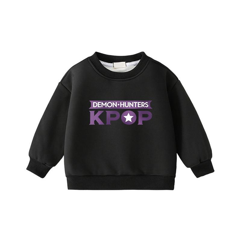 Girls Kpop Hunters Rumi Zoey Mira Long Sleeves Sweatshirt For Children Kids