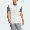 adidas Tank Tops Men's White V Neck Moderate Straight Fit IN6655