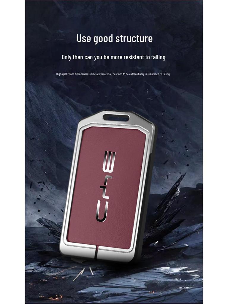 Universal BYD NFC Key Case: Fits Seagull, Han EV, Tang, Song Pro, Qin PLUS Models for Men & Women.