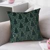 Throw Pillowcase Sequin Christmas Tree Pattern Hidden Zipper Closure Pillow Cover Bedroom Living