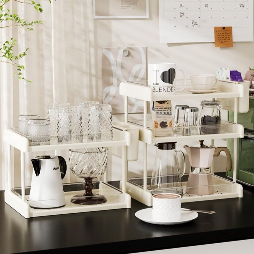 Large Capacity Storage Cup Holder Multifunctional Organizing Storage Rack  Household