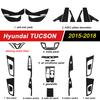 Auto-Styling 3D/5D Koolstofvezel Auto Interieur Middenconsole Kleur Sticker Decals Voor Hyundai Tucson 2016- Accessoires