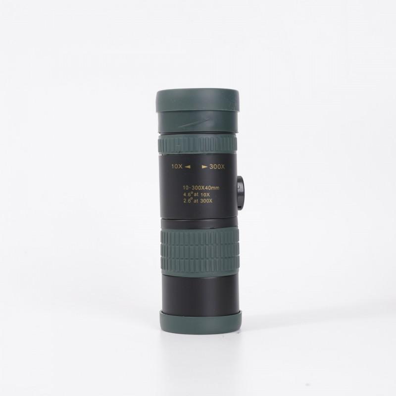 10-300x40 Zoom Monocular Telescope With Adjustable Focus Wide Angle Birdwatching Outdoor Concerts Sports Events