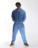 RVD (American Casual Campaign) 1000G Pigment Straight Loose Fit Sweatpants (Baby Blue)