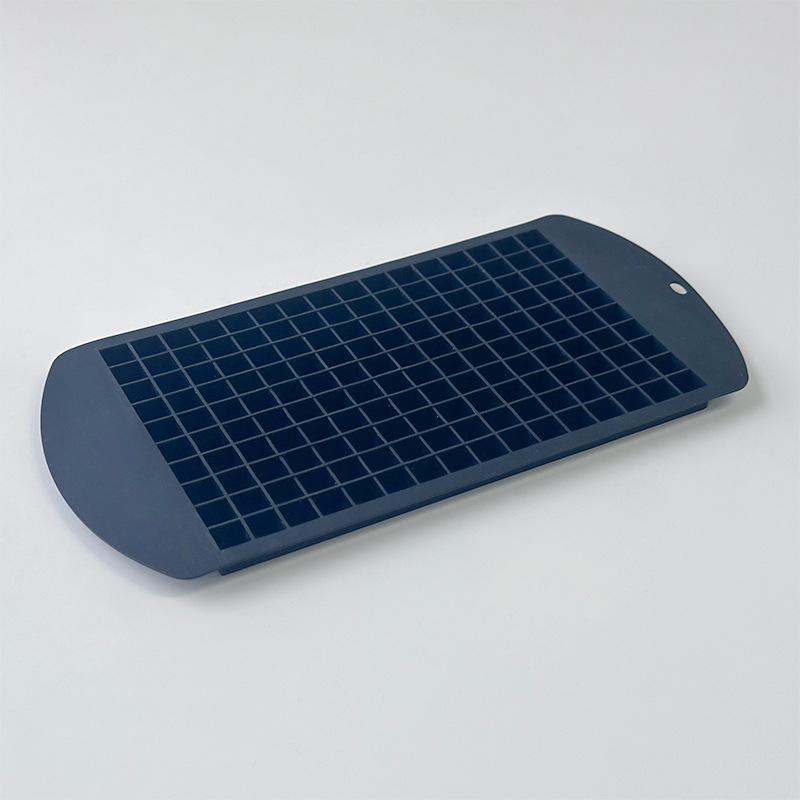 Household 160 Grid Small Ice Cube Mold 1 Cm Mini Square Silicone Ice Box DIY Square Ice Machine for Drinks and Cocktails