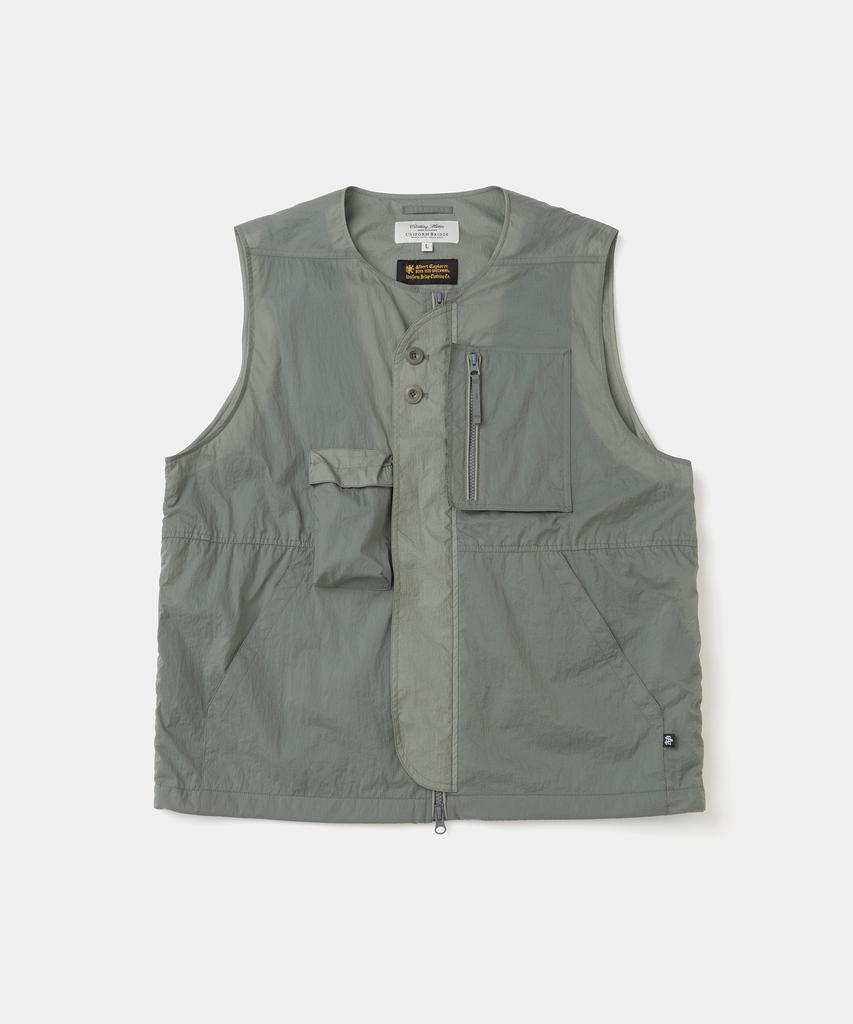 Uniform Bridge Ae Nylon Utility Vest Light Gray