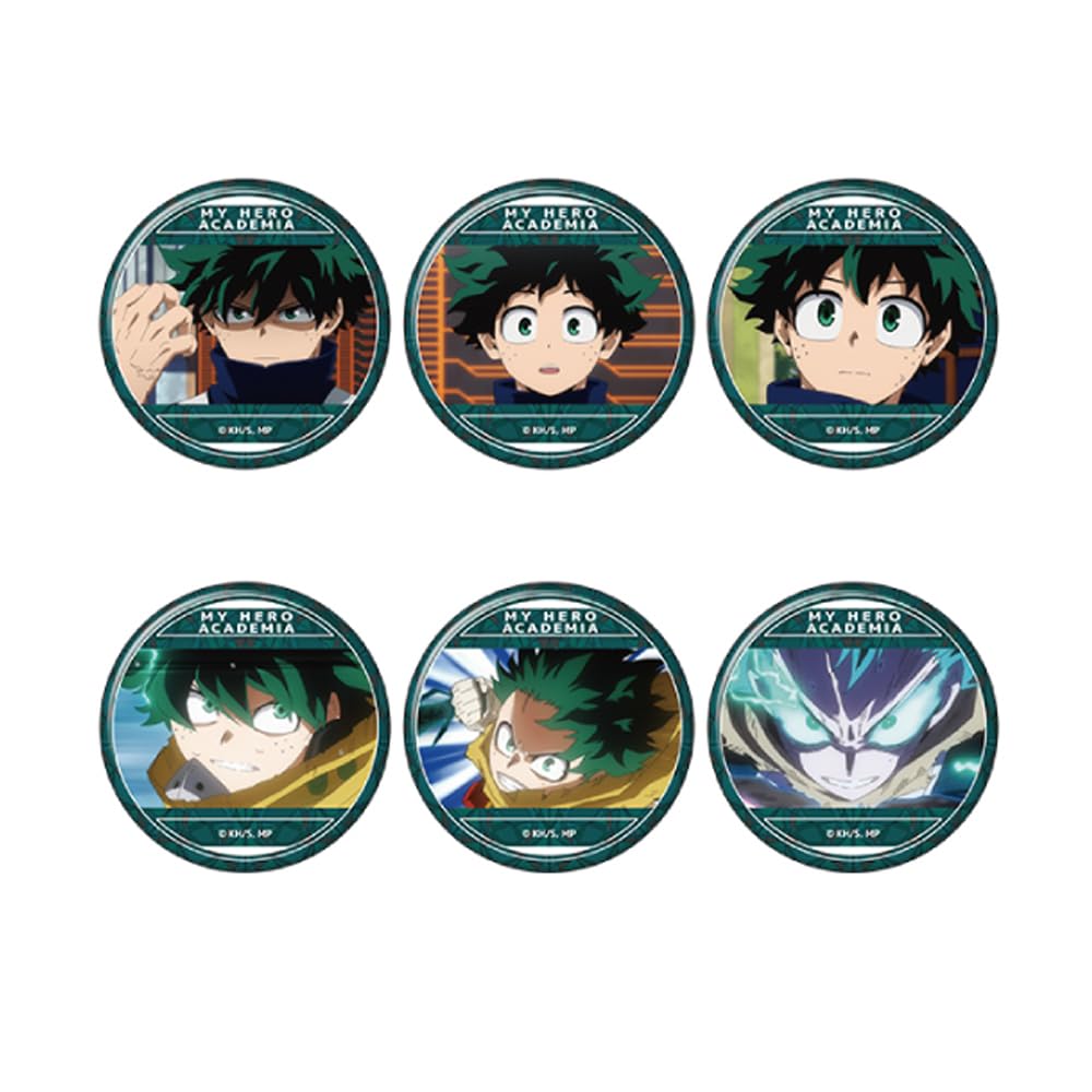 

Моя геройская академия Изуку Мидория Коллекция значков персонажей Коробка [Версия аниме] 6 штук