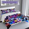 3pcs Custom Name Kamen Rider Decade Set,Includes 1 Duvet Cover and 2 Pillowcases,All-season Bedroom Decor