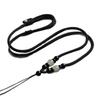 Adjustable Hetian Jade Pendant Lanyard for Men & Women - Red, Black, Brown Necklace Cord