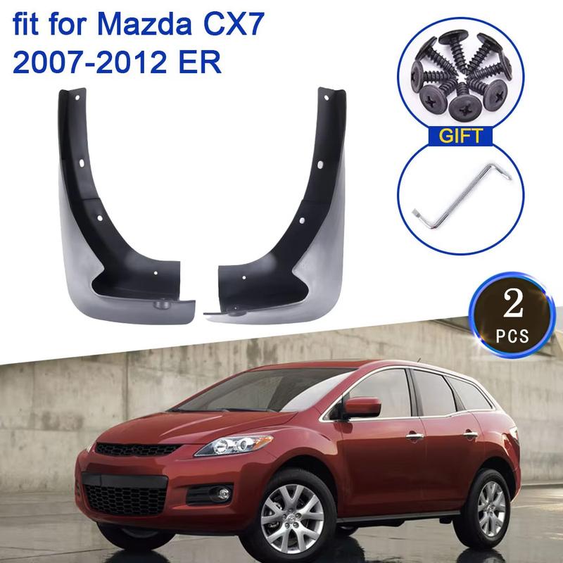 

2 шт. Для Mazda CX7 CX-7 CX 7 2007 2008 2009 2010 2011 2012 ER Брызговики Крылья Грязезащитные Щитки Передний Защитный Козырек Стайлинг Автомобиля Аксессуары
