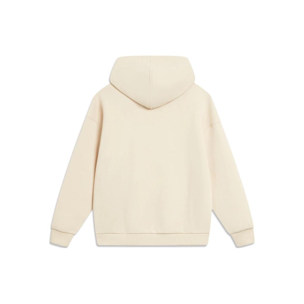 Li-Ning Sudadera con Logo 'Anything Is Possible' Color Blanco Cremoso para Hombre AWDT757-1