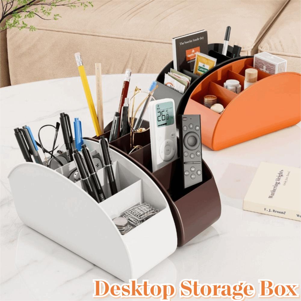 Large Capacity Desktop Organizer 5 Compartments Cosmetic Makeup Brush Holder Cosmetic Storage