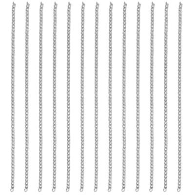 Lanțuri Curb Metalice Lungi de 32,8 Picioare Stil Simplu Elegant Lanț Durabil din Metal de Cupru pentru Bijuterii