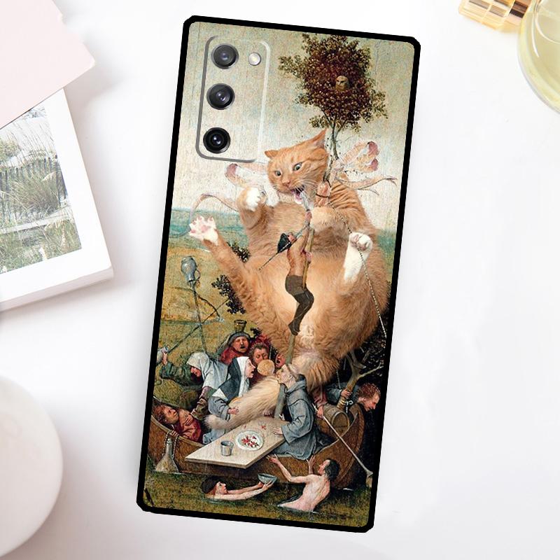 

Hieronymus Bosch Art Painting Phone Case For Samsung Galaxy S25 Ultra S24 FE S20 S21 FE S22 S23 Plus S9 S10 S25 FE Cover Galaxy S25 FE