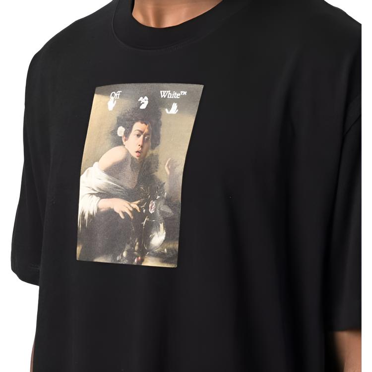 OFF WHITE FW21 T Shirt Men's Black OMAA038F21JER0051084
