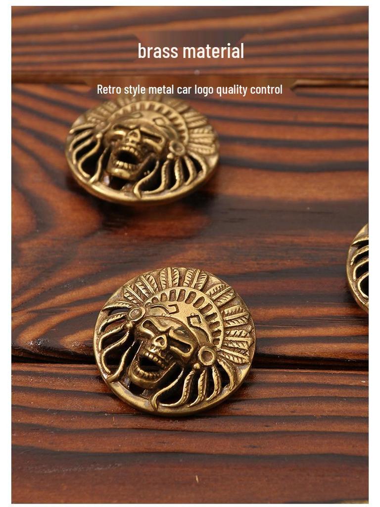 Harley Key Bag for 22 Models: X48 Induction Start Keychain, Key 114 Glider Motorcycle Copper Label Key Cover