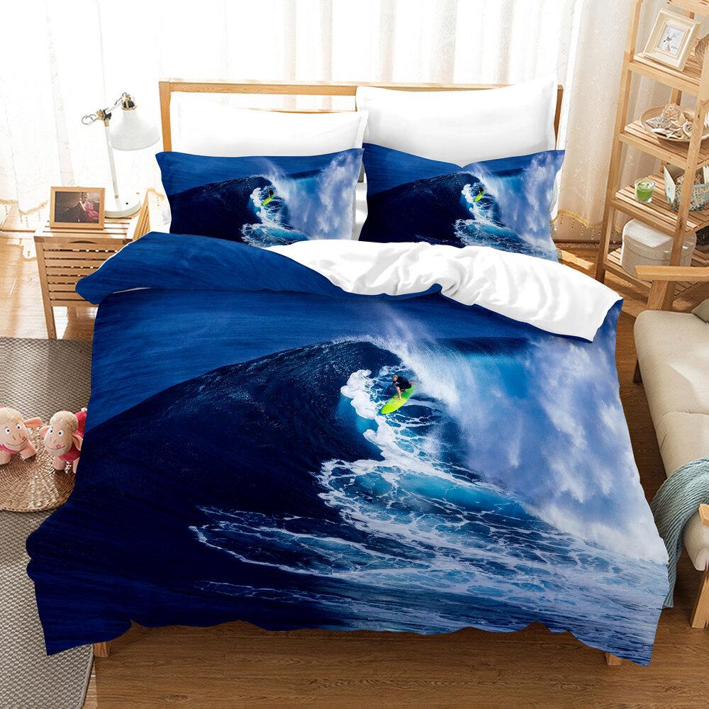 Middle East E-Commerce Three-Piece Set, American 3D Digital Printing Kit