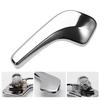 1 Pair Aluminum Plated Plastic Stainless Interior Door Handle 13297813 13297179 136041 for Opel Corsa D 2006-2014